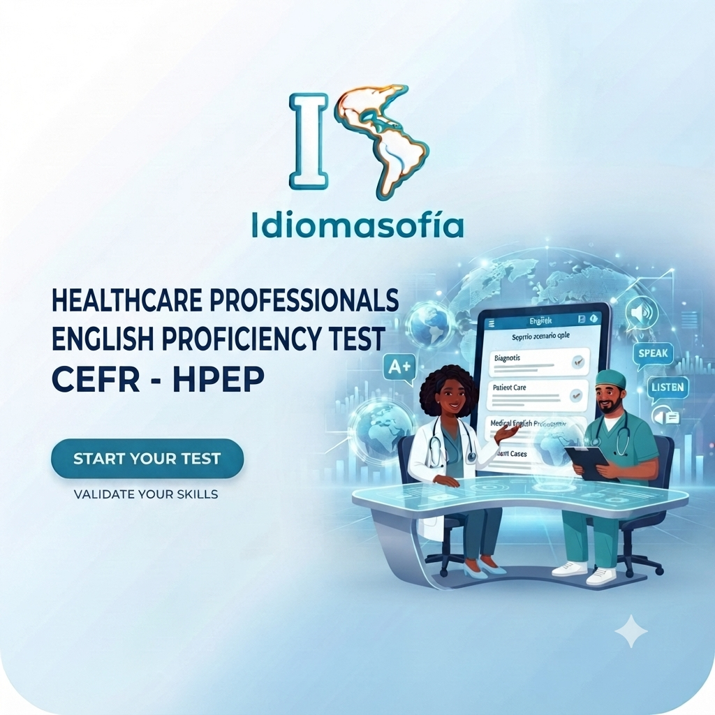 Idiomasofía® — Healthcare Professionals English Test